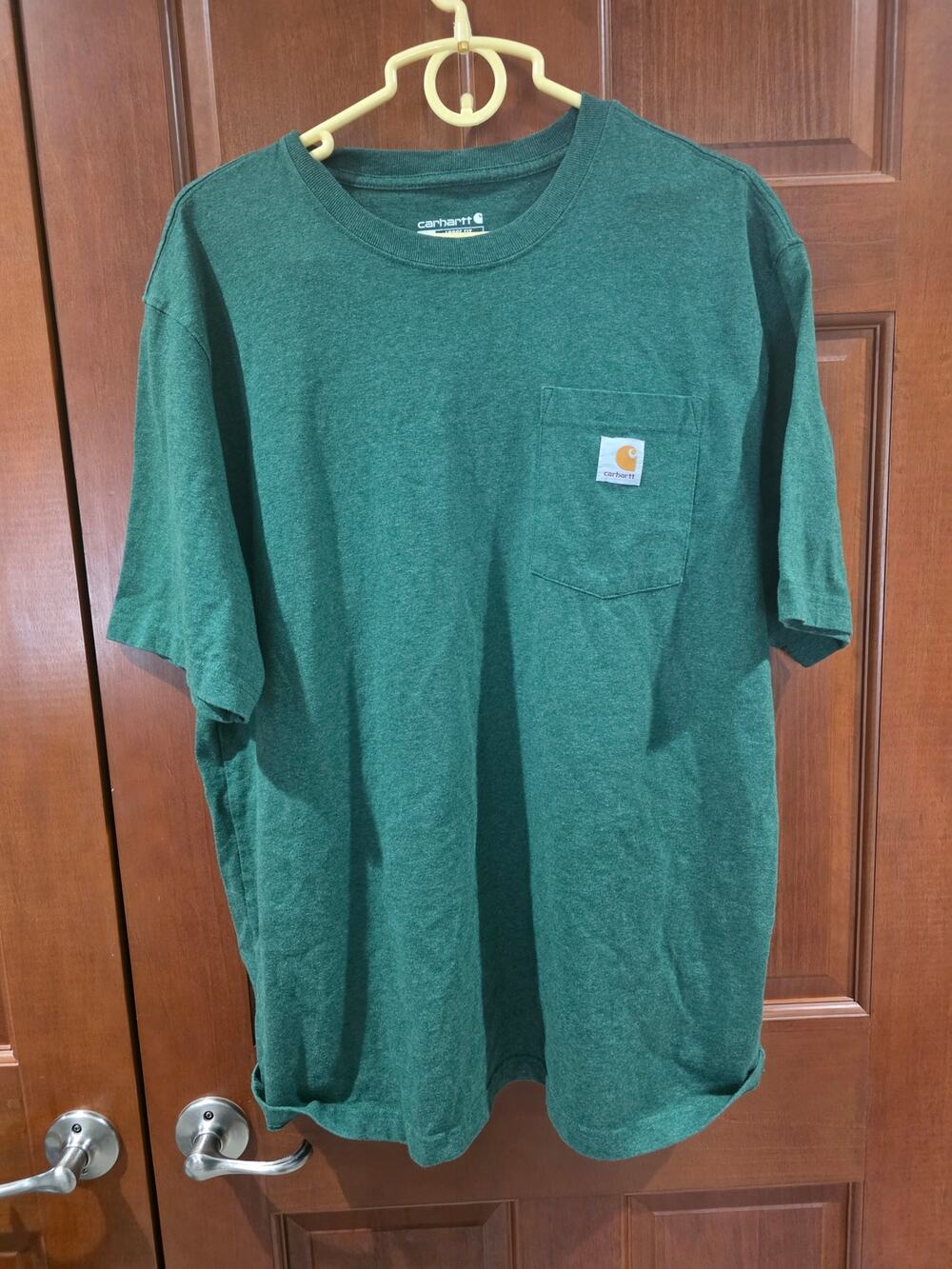 Carhartt T-Shirt Heather Green Men's Size Large